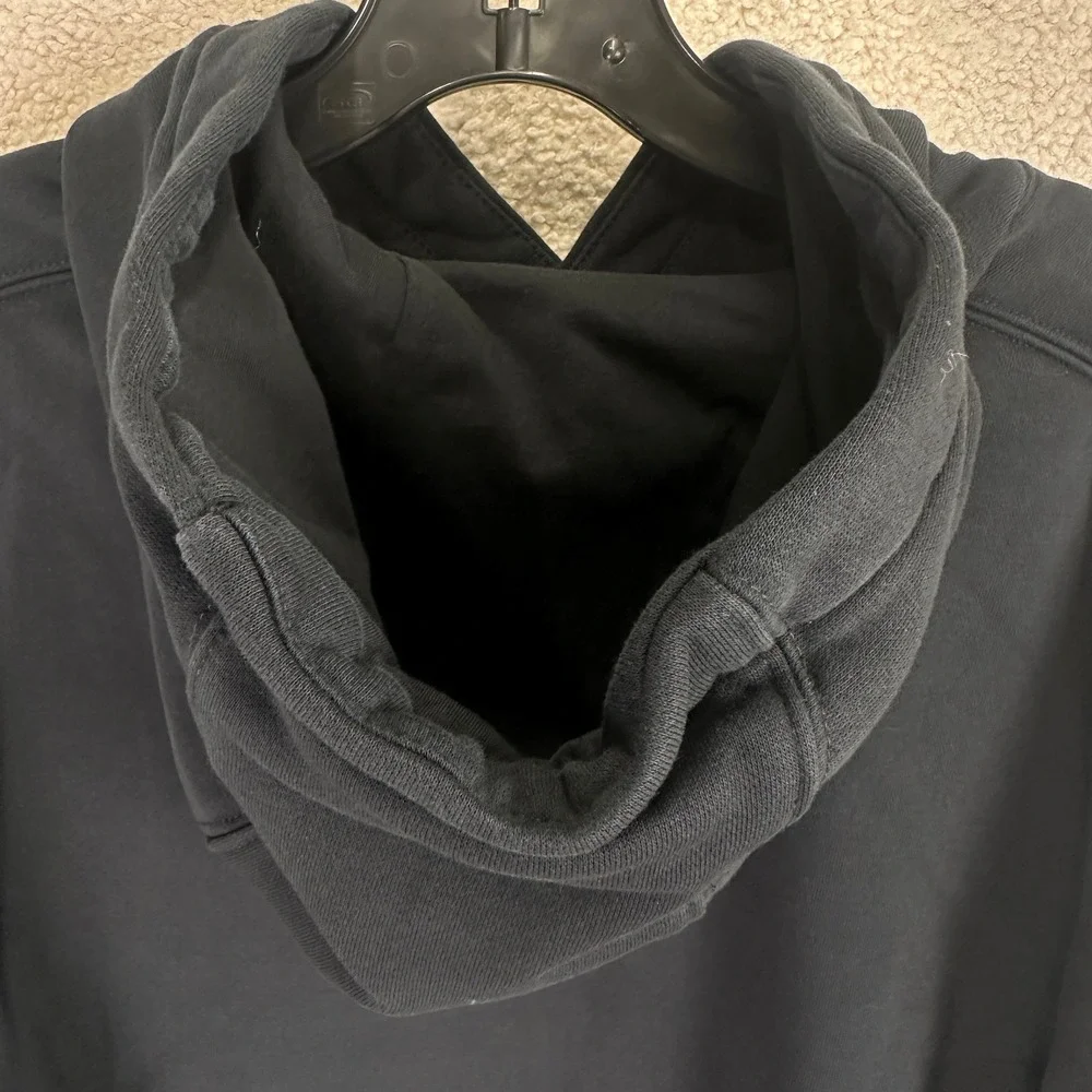 Texas Longhorns Pullover Nike Hoodie Mens L Black Tonal Sporty Gorpcore